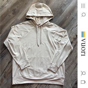 Vuori Halo Oversized Hoodie Milkweed Size XS